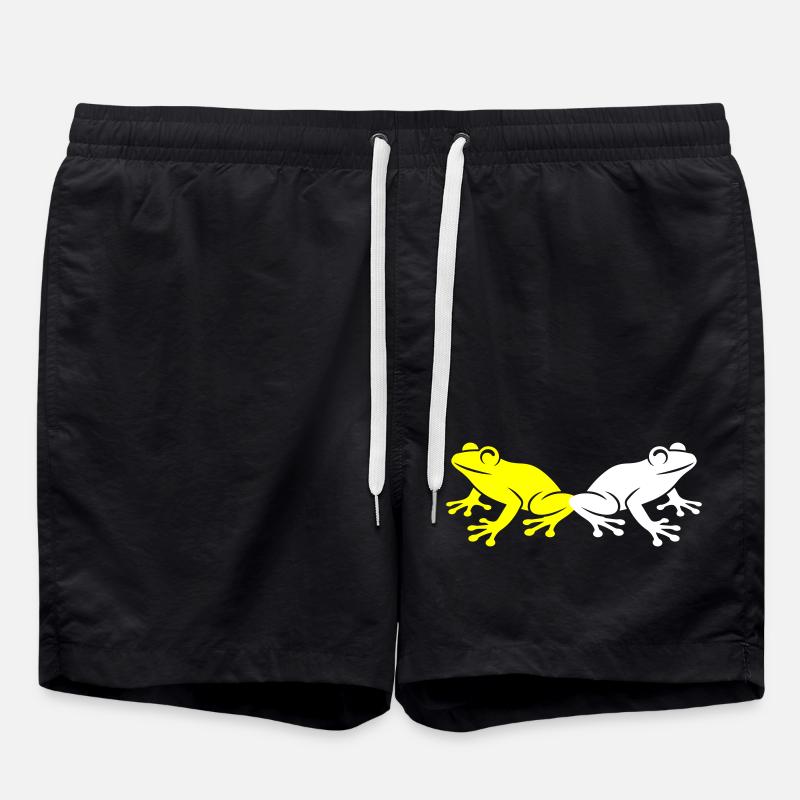 Frog Toad - Swim Trunks - black