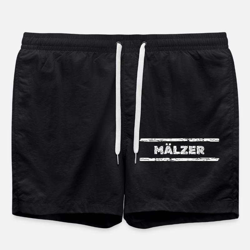Job Maelzer - Short de bain - noir