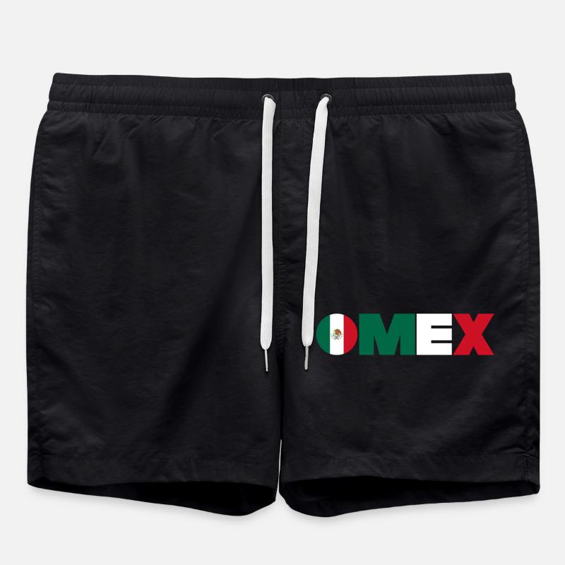 MÉXICO - Badeshorts - Schwarz