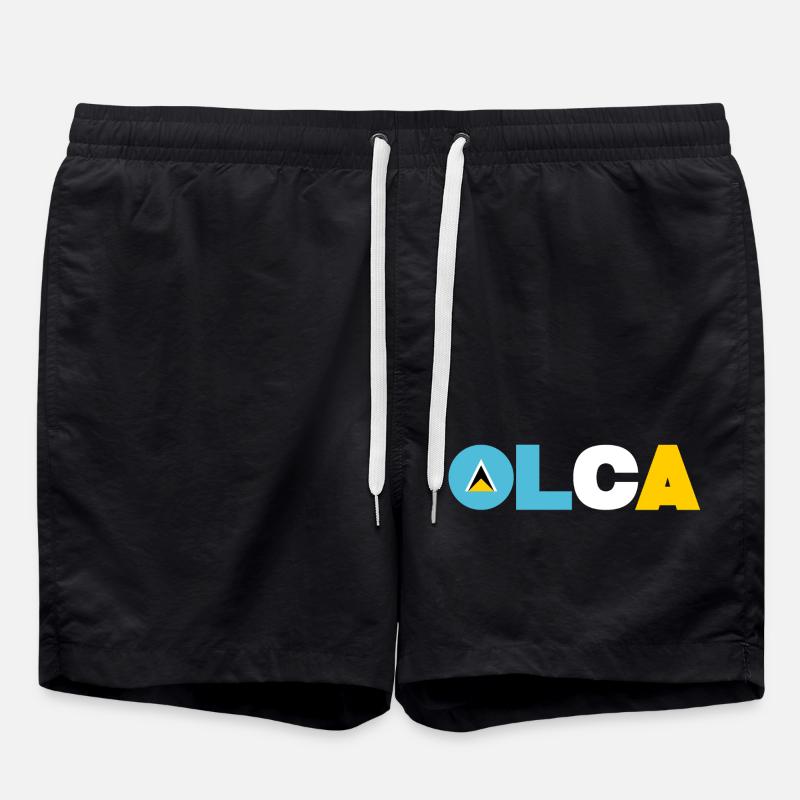 Saint Lucia - Badeshorts - Schwarz