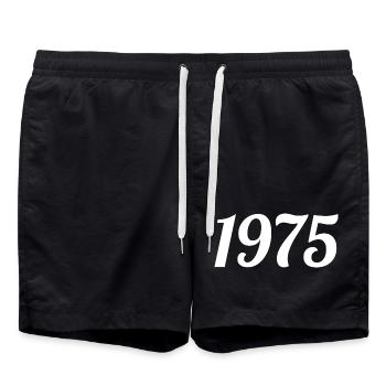 1975 - Short de bain - noir - Devant - AI Model Male 185 light (185cm)