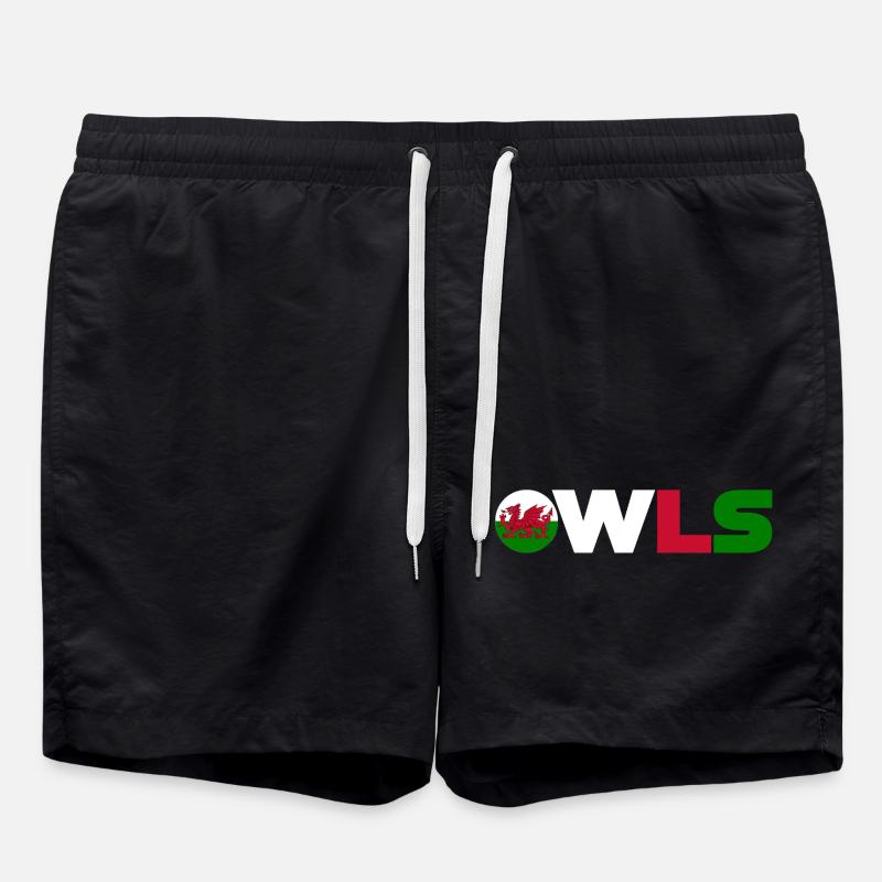 Pays de Galles - Short de bain - noir