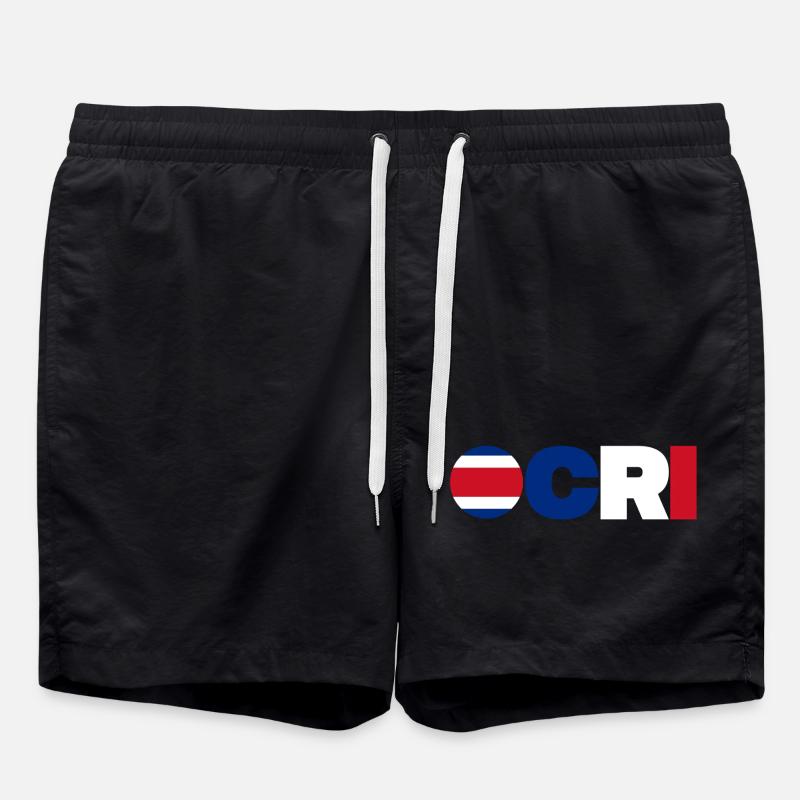 Costa Rica - Badeshorts - Schwarz