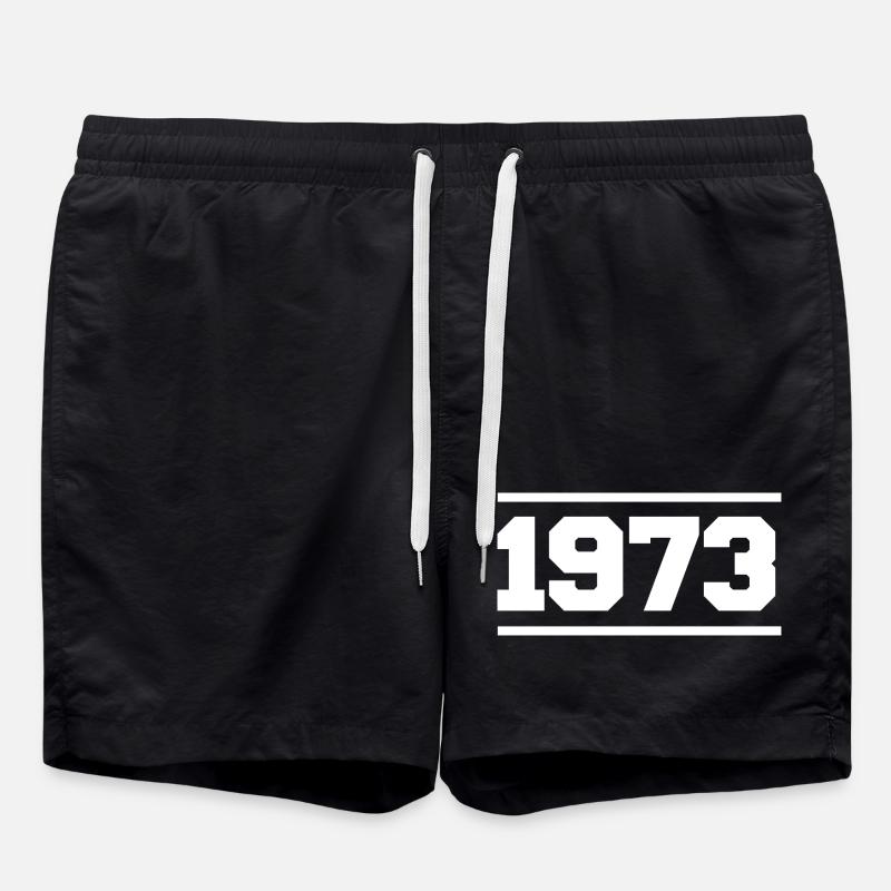 1973 Cadeau rétro 1973 - Short de bain - noir