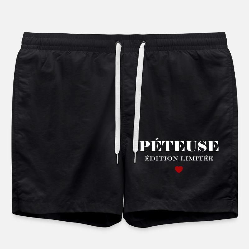 péteuse - Short de bain - noir
