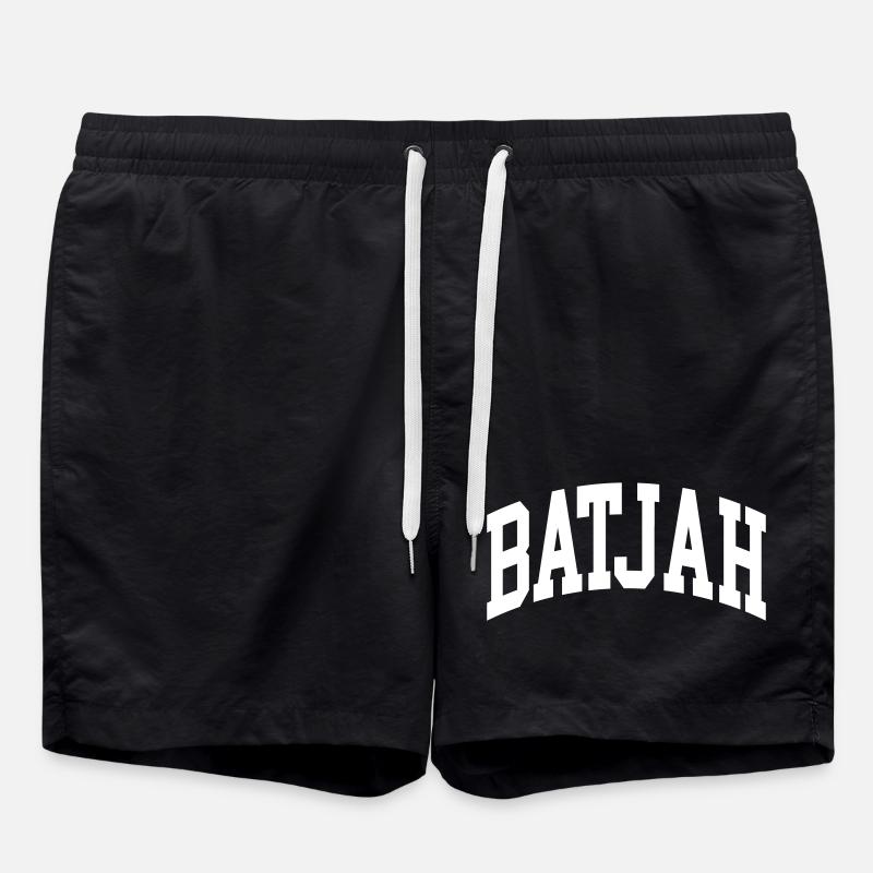 Batjah - Short de bain - noir