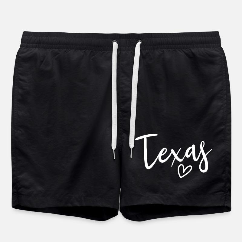 Texas Heart Women’s Love Texas - Short de bain - noir