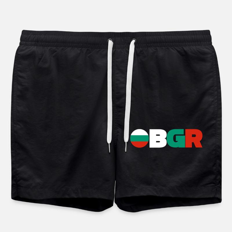 Bulgarie - Short de bain - noir