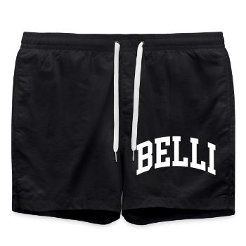 Belli - Short de bain - noir - Devant - AI Model Male 185 light (185cm)