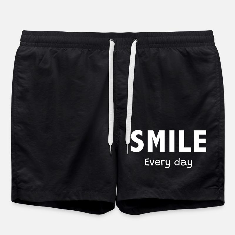 Sourire Chaque Jour - Short de bain - noir