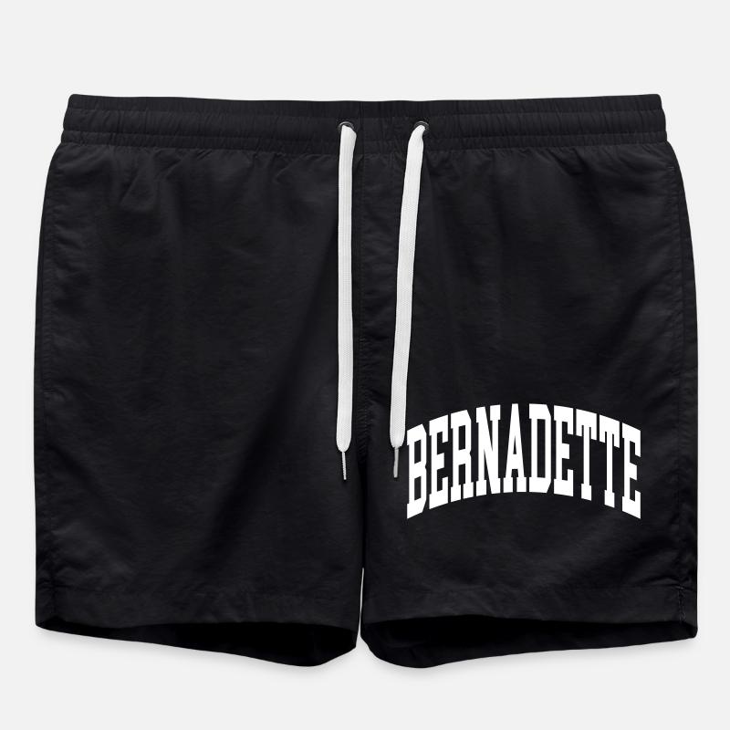 Bernadette - Swim Trunks - black