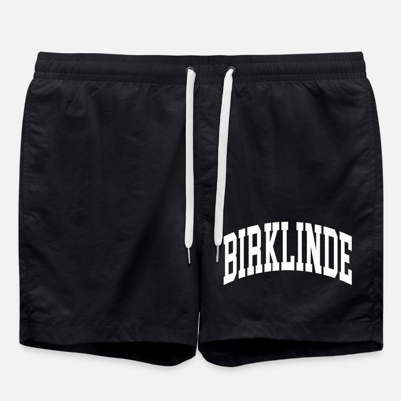 Black Linde - Swim Trunks - black