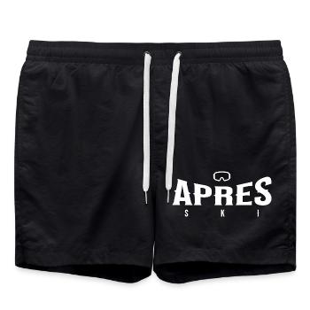 Après-ski - Swim Trunks - black - Front - AI Model Male 185 light (185cm)