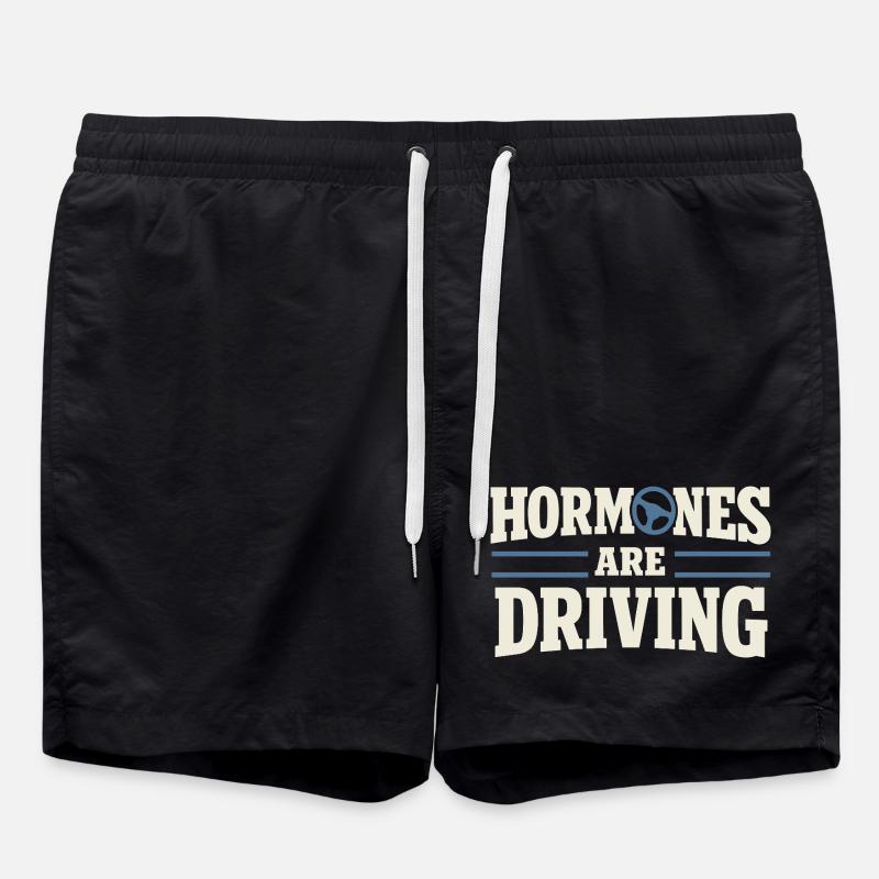 Perimenopause Humor Perimenopause - Badeshorts - Schwarz