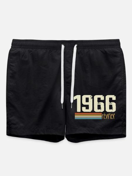 February 1966 - February 1966 Anniversary 1966 - Swim Trunks - black