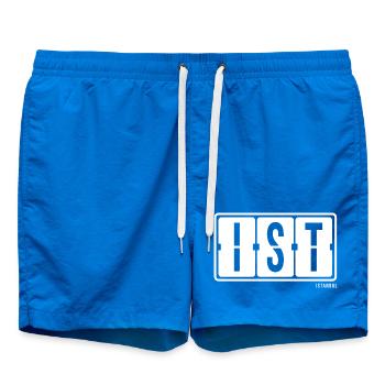 Istanbul IST, City Souvenir Hoodie, Tasse, Tasche - Badeshorts - Cobalt blue - Vorne