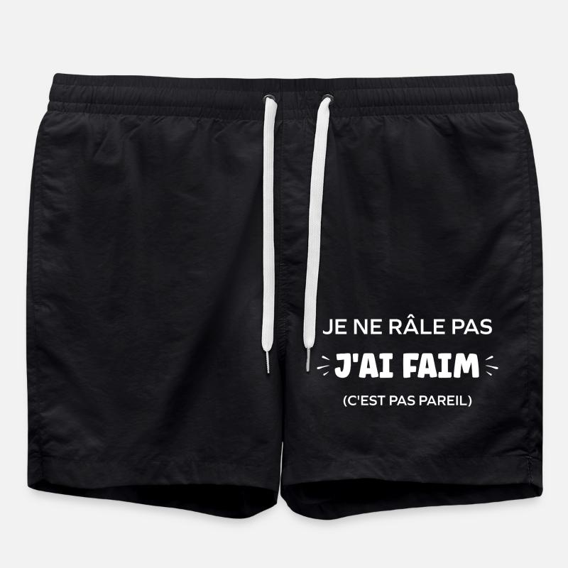 Ich beschwere mich nicht - Badeshorts - Schwarz