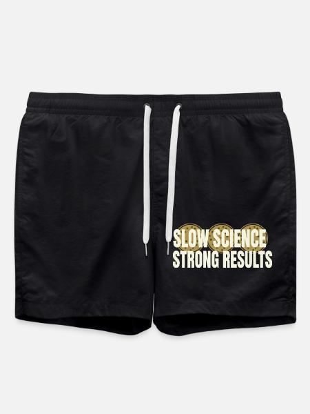 microbiology - Swim Trunks - black