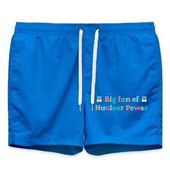 Grand fan d’énergie nucléaire - Short de bain - cobalt blue - Devant