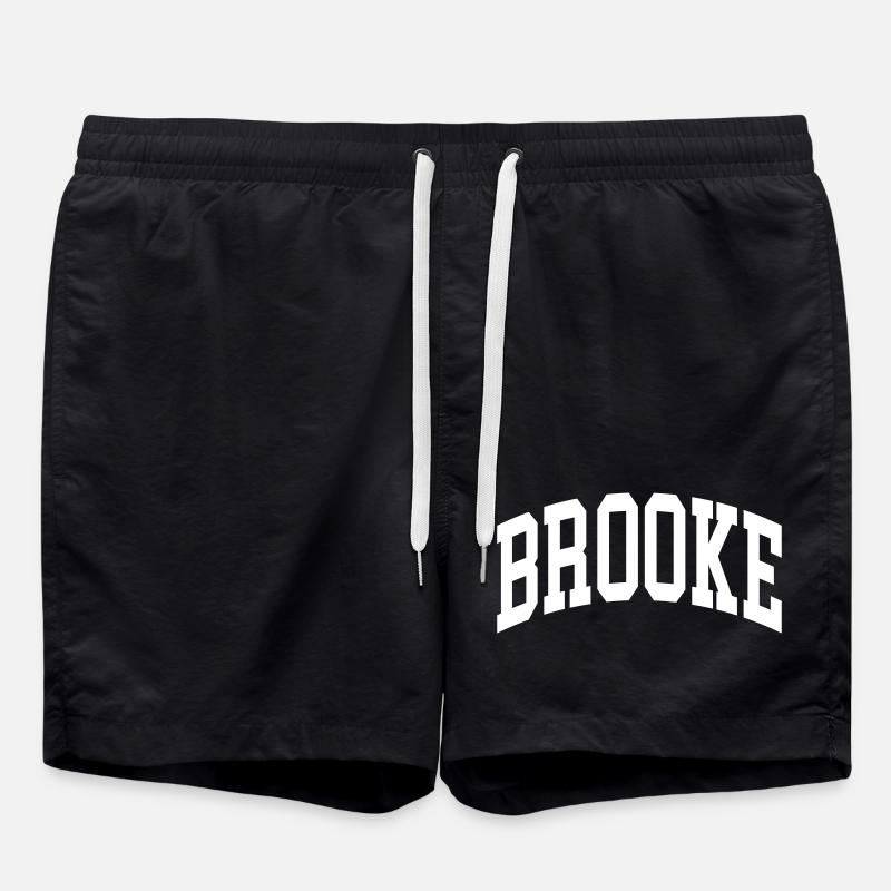 Brooke - Swim Trunks - black