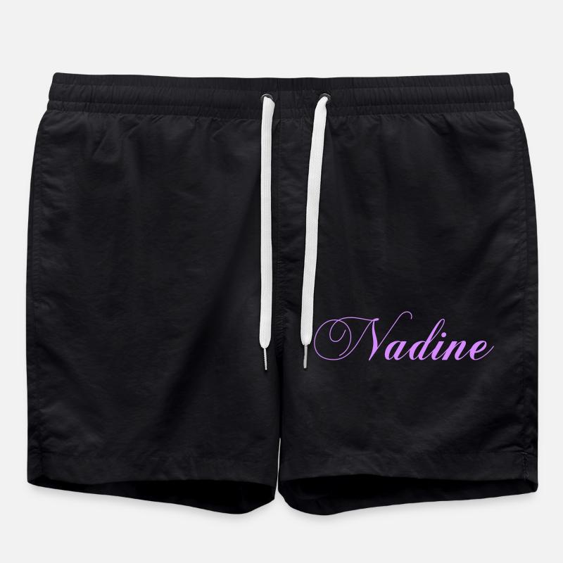 NADINE - Short de bain - noir