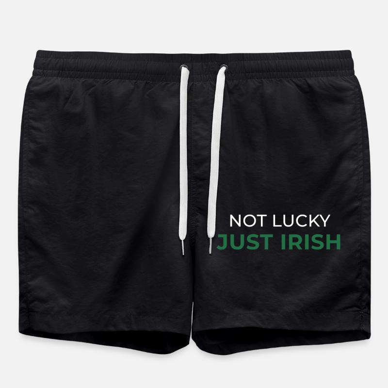 Pas de chance, juste irlandais - Short de bain - noir