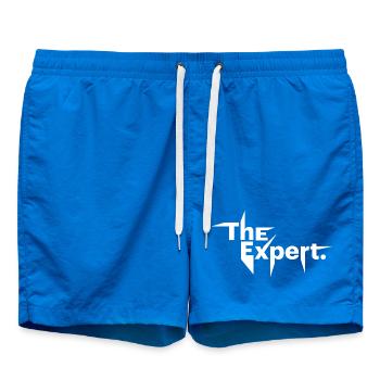 The Expert , Statement, Alleswisser - Badeshorts - Cobalt blue - Vorne