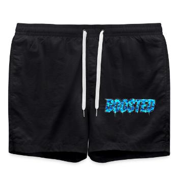 Camouflage de la scène de tuning Turbo Friends boosté - Short de bain - noir - Devant - AI Model Male 185 light (185cm)