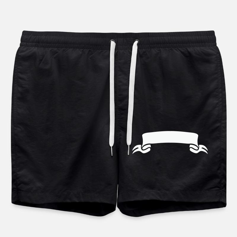 manche - Short de bain - noir
