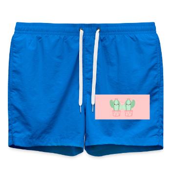 Amis Cactus Heart - Short de bain - cobalt blue - Devant