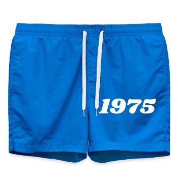 1975 - Swim Trunks - cobalt blue - Front
