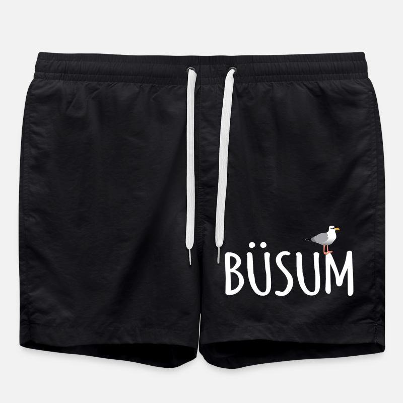 Mouette de Büsum - Short de bain - noir