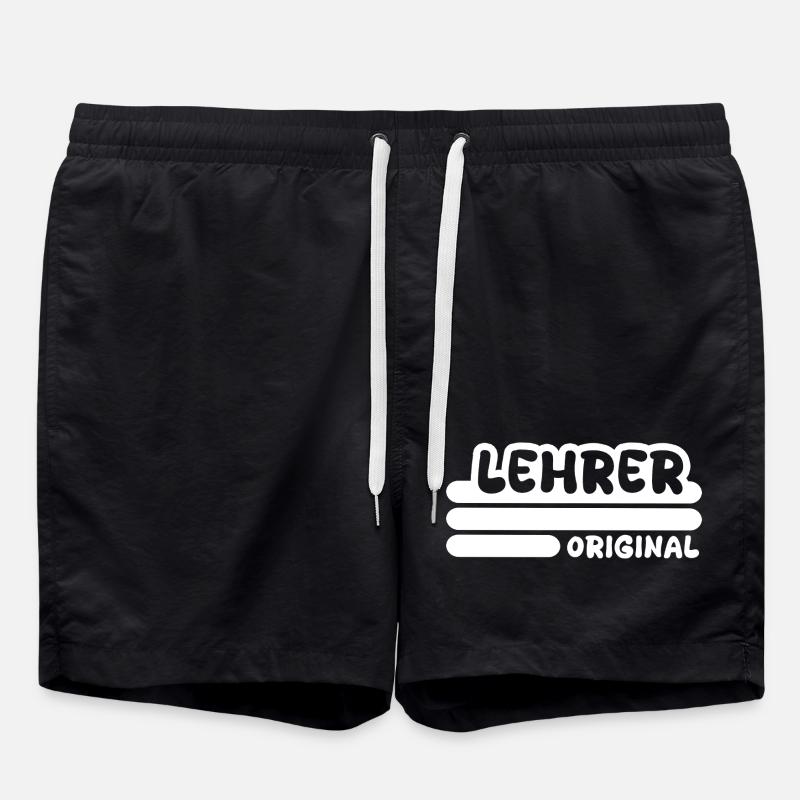 Dire l’enseignant - Short de bain - noir