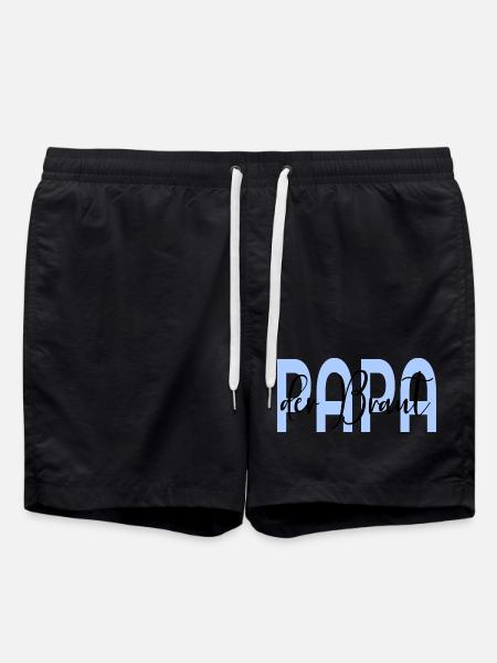Wedding Dad of the Bride - Swim Trunks - black