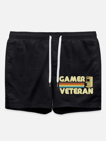 Gamer vétéran - Short de bain - noir