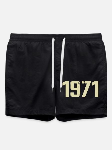 Jubilé 1971 - Short de bain - noir