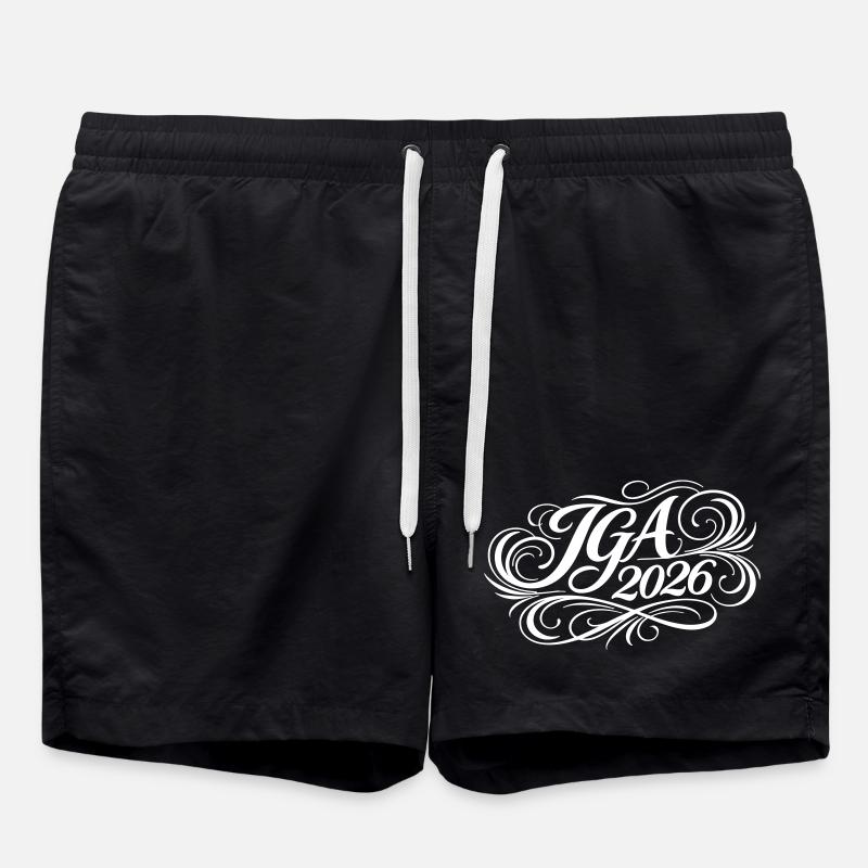 Jga 2026 Bachelor Party - Swim Trunks - black
