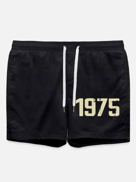 Jubiläum 1975 - Badeshorts - Schwarz