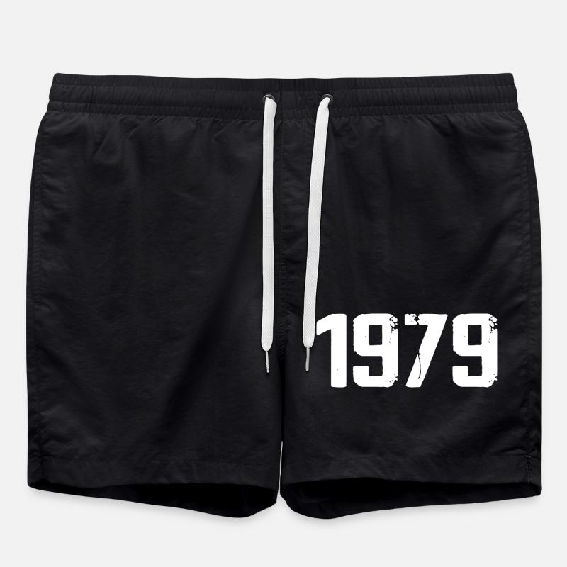 1979 – Großartig seit 1979 - Badeshorts - Schwarz