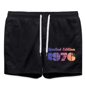 Millésime 1976 - Short de bain - noir - Devant - AI Model Male 185 light (185cm)