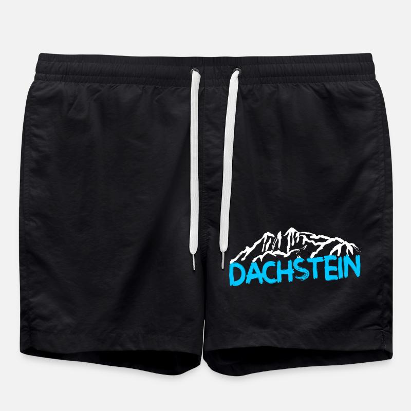 Dachstein Ramsau Austria Souvenir - Swim Trunks - black
