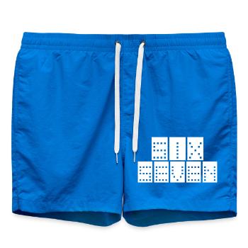 67 - Soixante-sept Numéro 67 Mème Six Seven Mème - Short de bain - cobalt blue - Devant