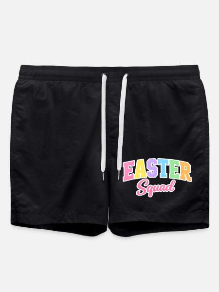 Easter Squad Ostern - Swim Trunks - black
