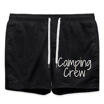 Camping Crew - Swim Trunks - black - Front - AI Model Male 185 light (185cm)