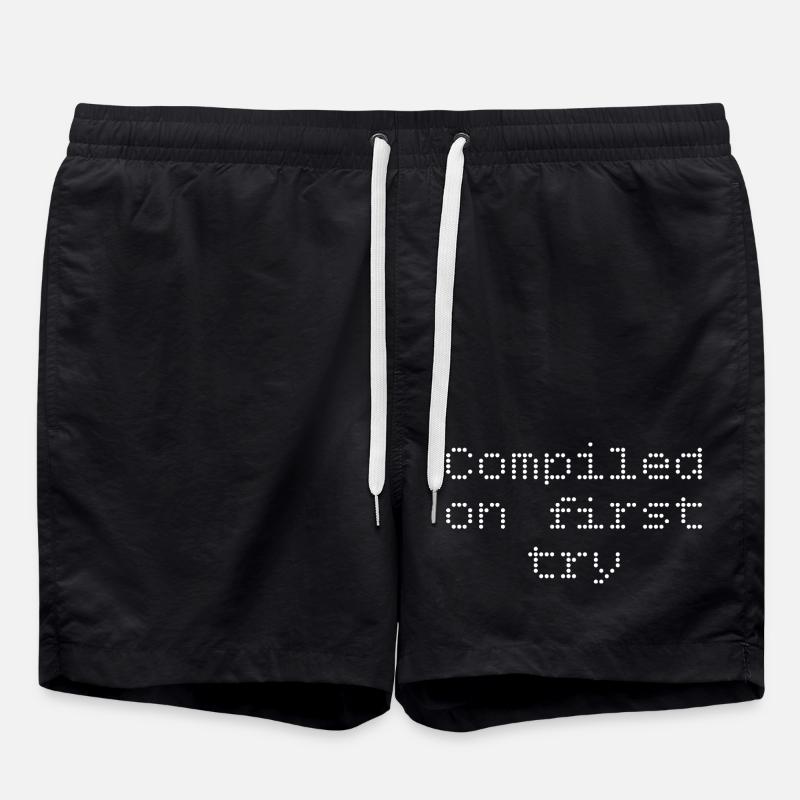 Compiled first try - Swim Trunks - black