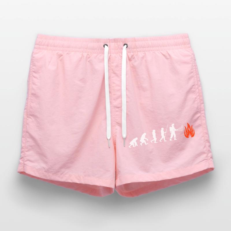 Fire Brigade Evolution Firefighter Swim Trunks