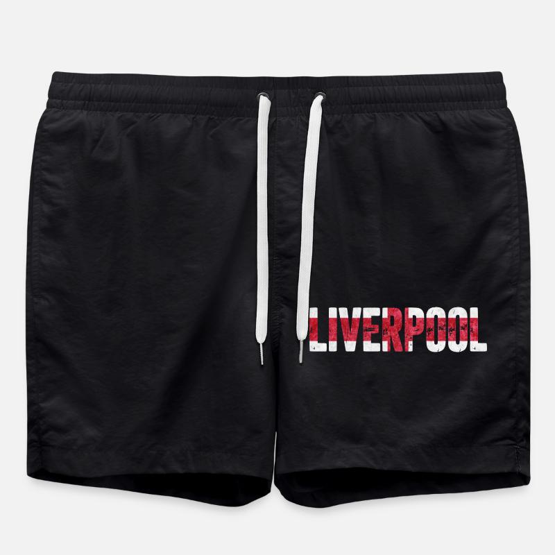Liverpool, Angleterre - Short de bain - noir