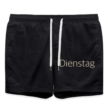 Duienstag - Badeshorts - Schwarz - Vorne - AI Model Male 185 light (185cm)