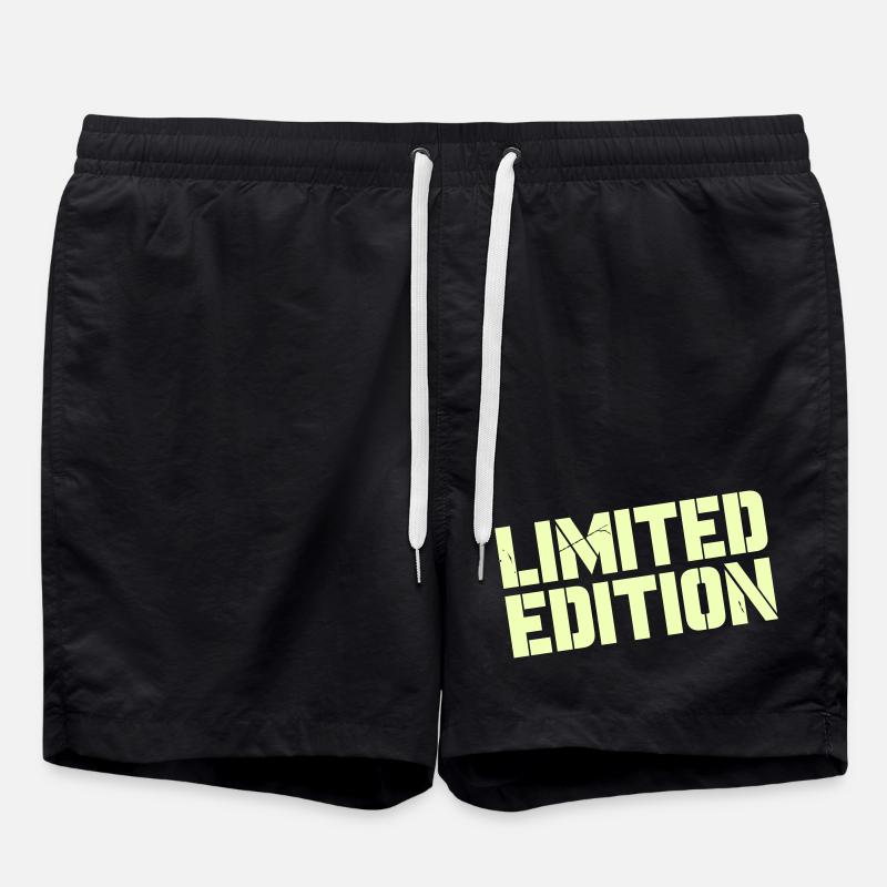 limited_edition - Swim Trunks - black