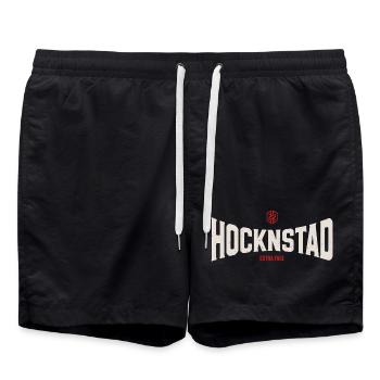 Hocknstad - Short de bain - noir - Devant - AI Model Male 185 light (185cm)
